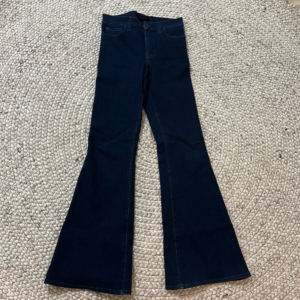 J Brand high rise flare jeans
